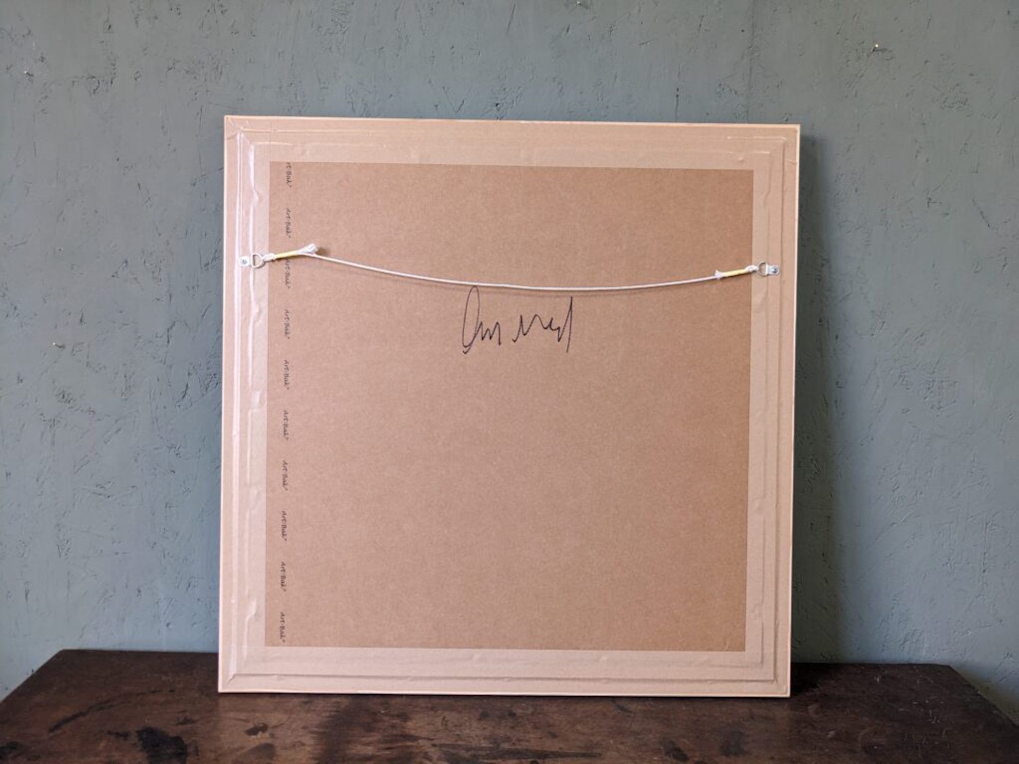 Contemporary "Summer Abstraction" Abstract Seascape by British Artist Ian Mood, Framed Oil Painting