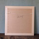 Contemporary "Summer Abstraction" Abstract Seascape by British Artist Ian Mood, Framed Oil Painting