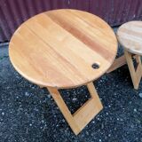 Suzy folding table and stool set by Adrian Reed.