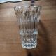 Antique pressed molded glass vase
