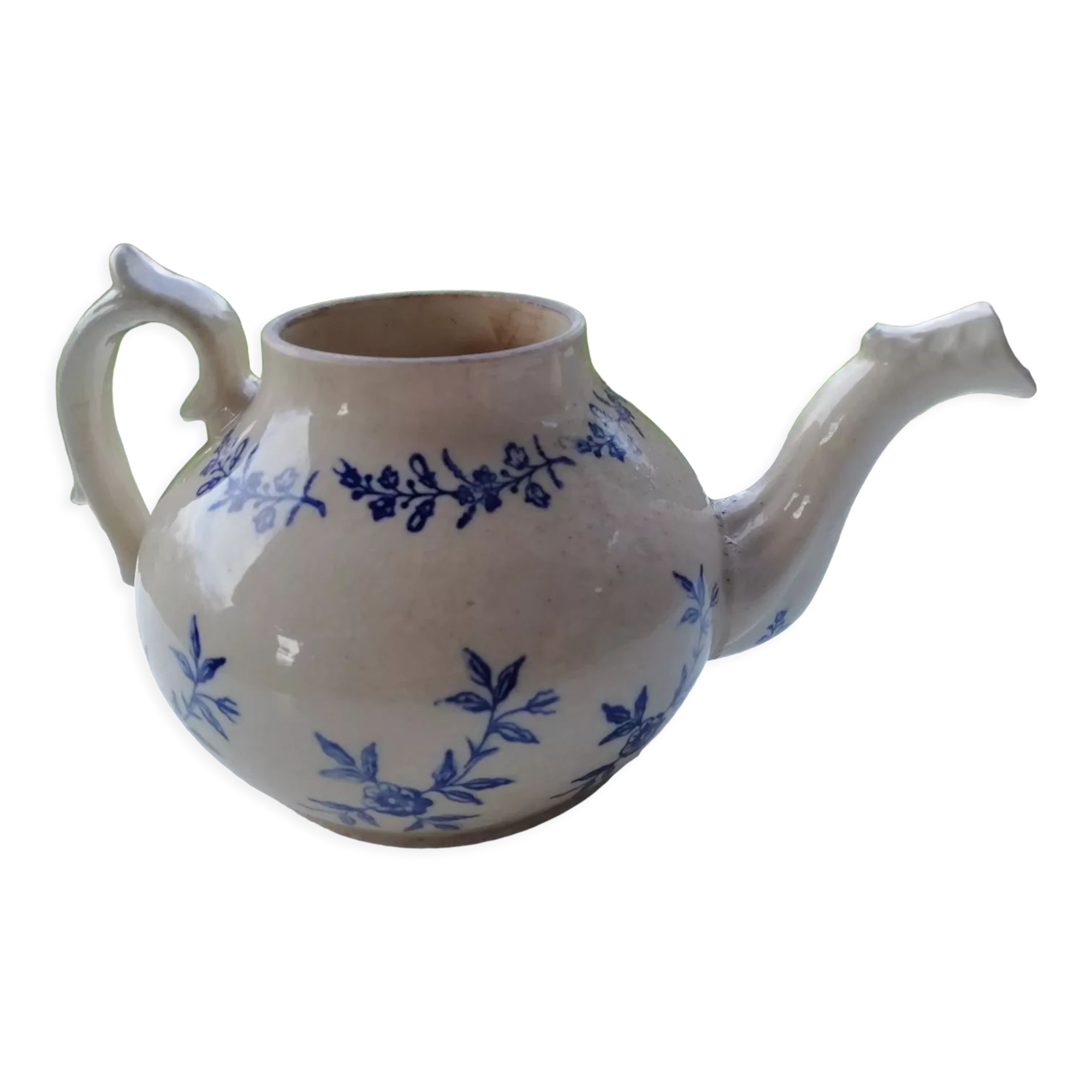 Cast iron coffee pot