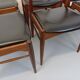 6 vintage Danish Scandinavian chairs by Aerthoj Jensen & Molholm in teak.