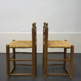 Paire de chaises d'enfant