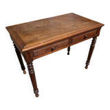 Oak desk with 2 drawers, 97 x 58 cm
