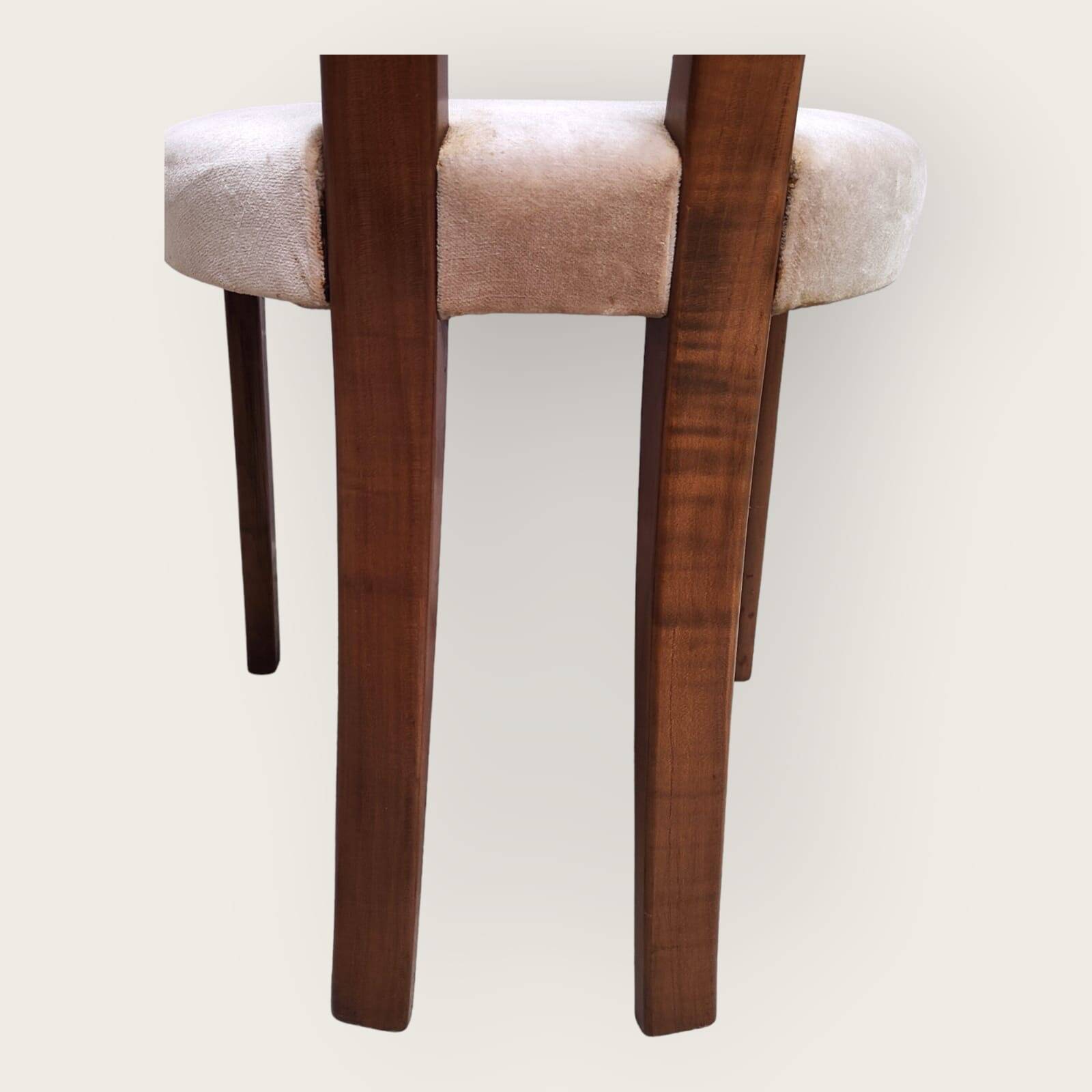 Zes Mid Century eettafel stoelen