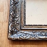 Antique silvered mirror "Barthélémy" – elegance and poetry of time
