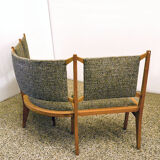 Mid-Century Corner Sofa of Italian Production, 1950s