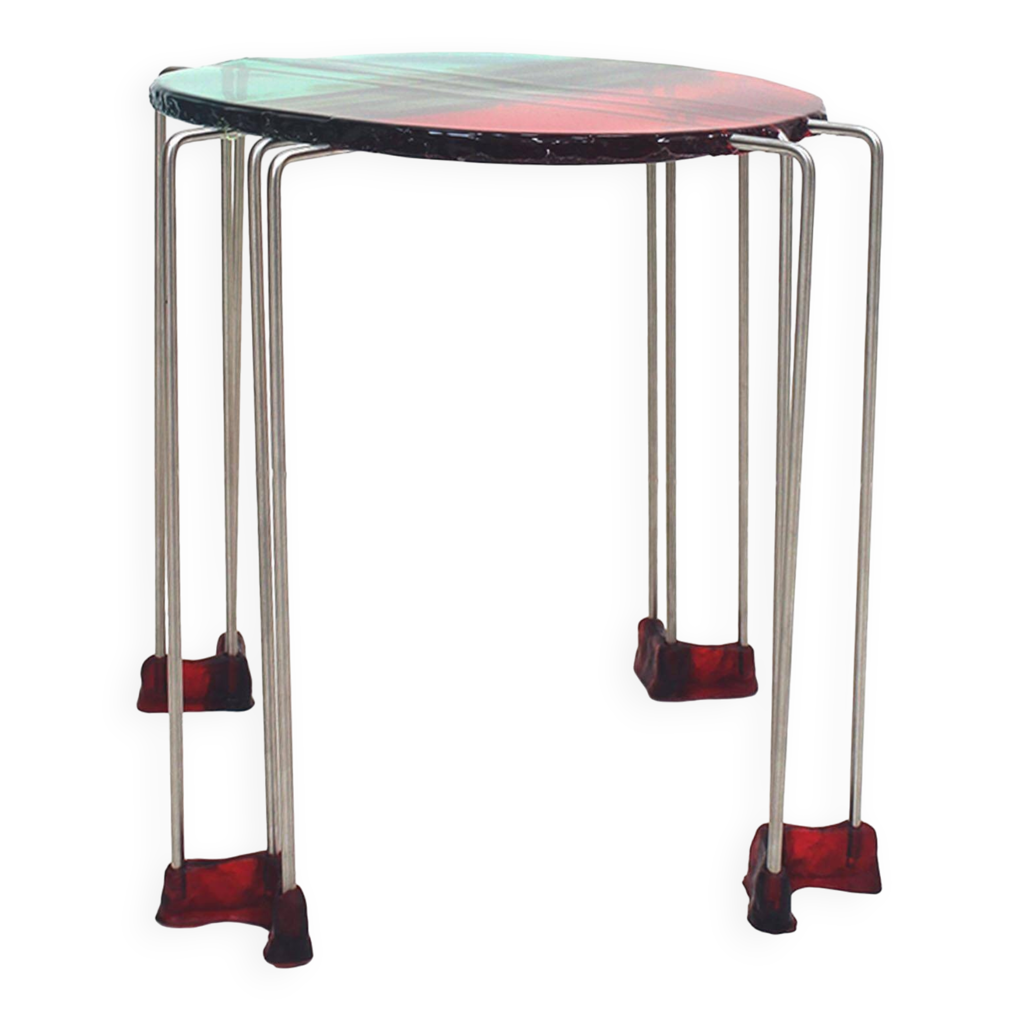 Side Table Designed by Gaetano Pesce, Fish Design Collection