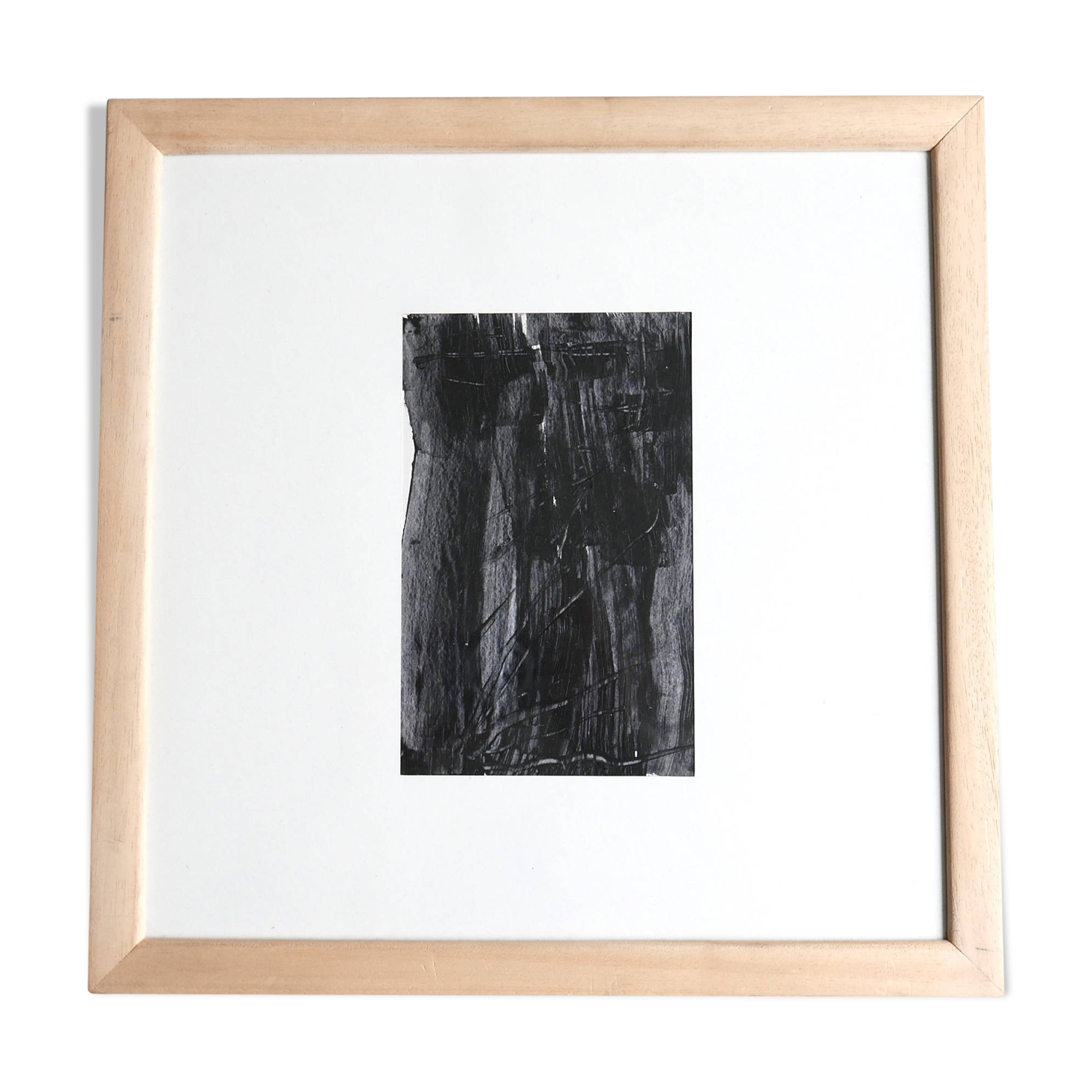 Abstract painting of Simone Bellet, 80s