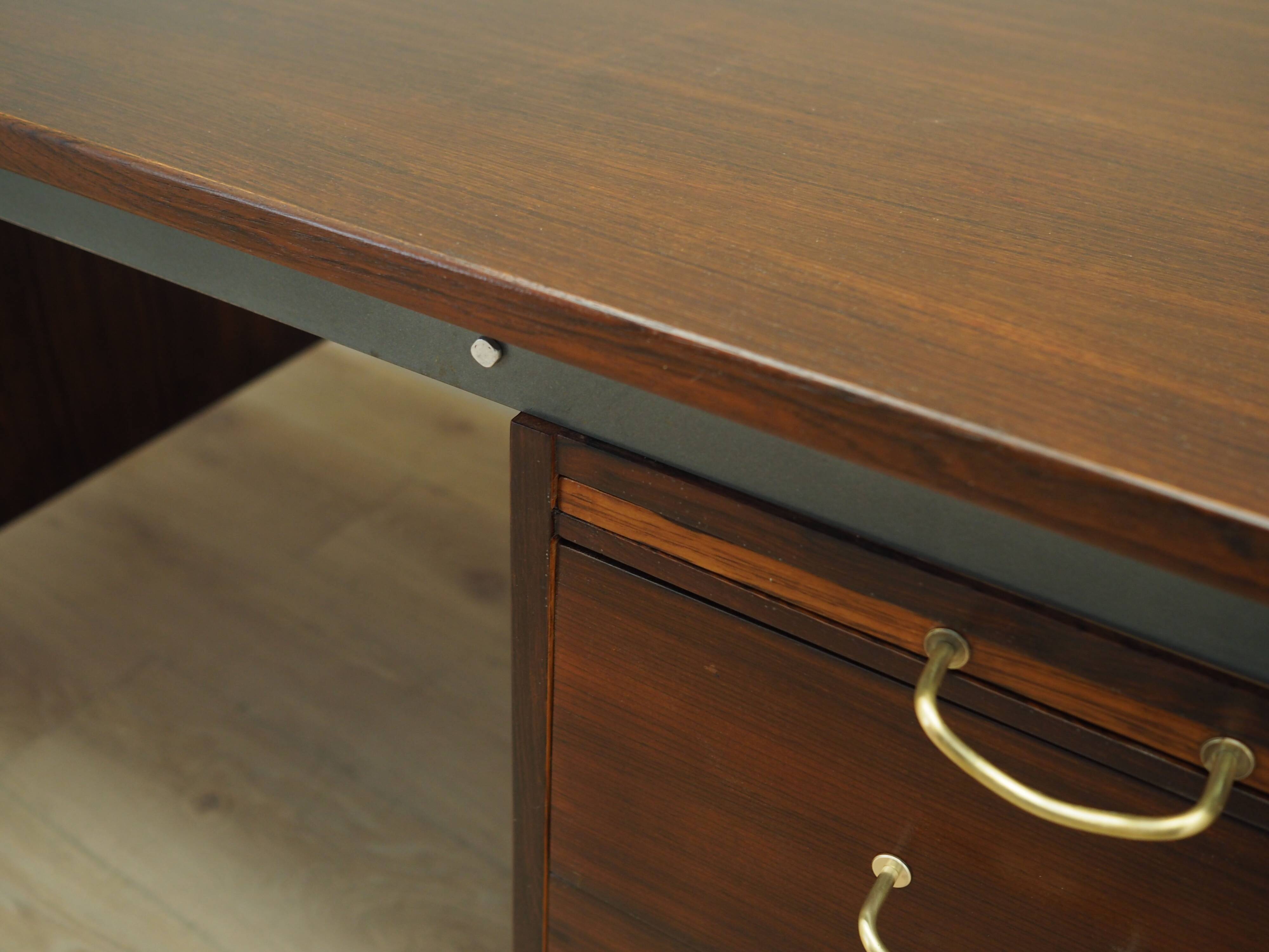 Rosewood desk, Danish design, 1970s, production: Denmark