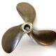 Antique Marine Three-Blade Boat Propeller Solid Bronze Early 1900s
