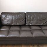 3-seater sofa Cierre Imbottiti – High-quality leather – Very good condition