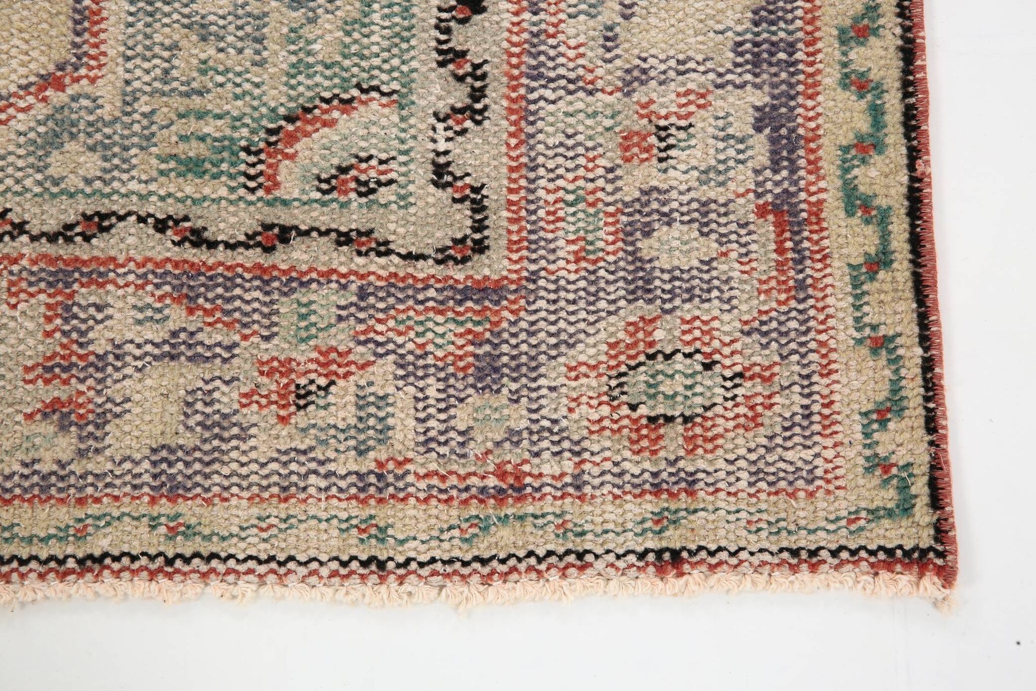5x8 Red & Blue Classic Oriental Vintage Rug, 143x235Cm