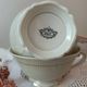 Two retro country-style porcelain tea cups, Former Royal Manufacture