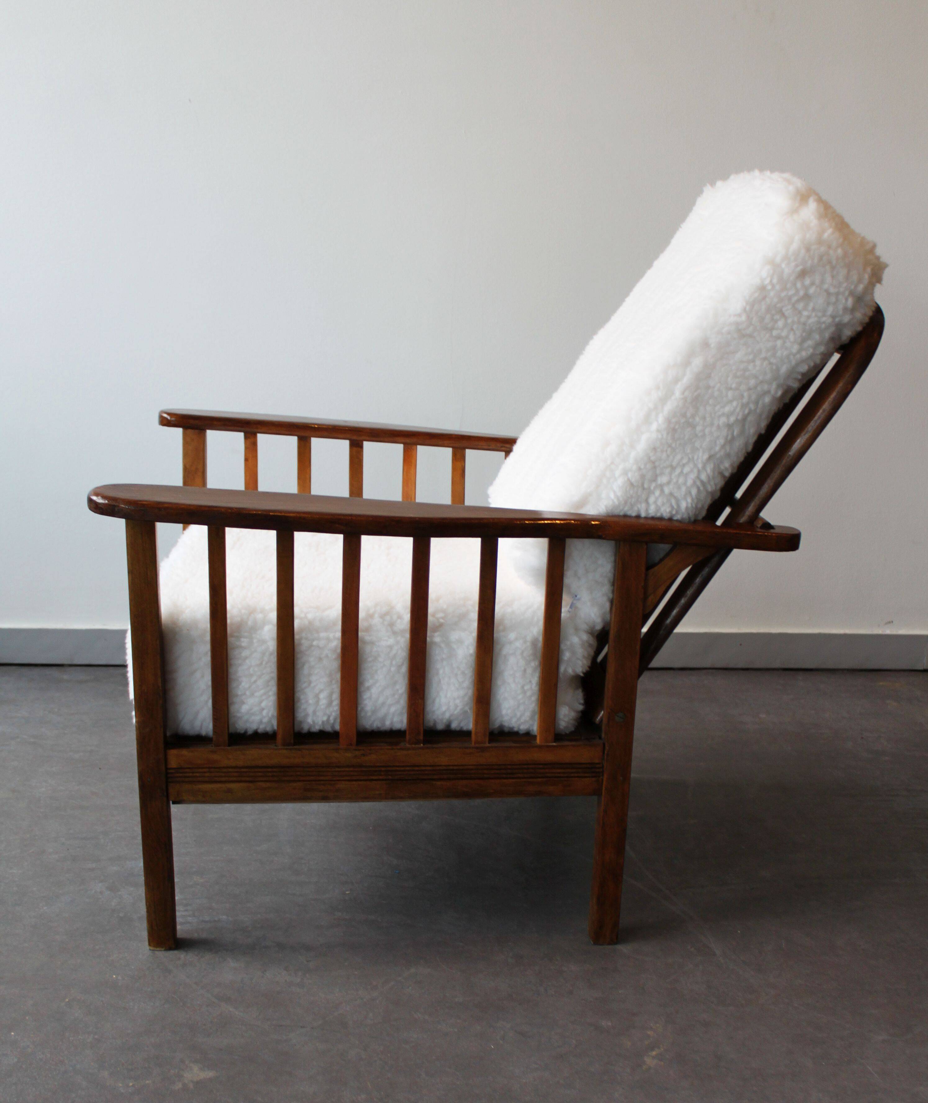 Reclining armchair "Morris", Art & Craft style, United Kingdom, 40s.