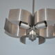 Brushed aluminum hanging 70s
