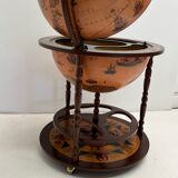 Vintage Globe Shaped Bar