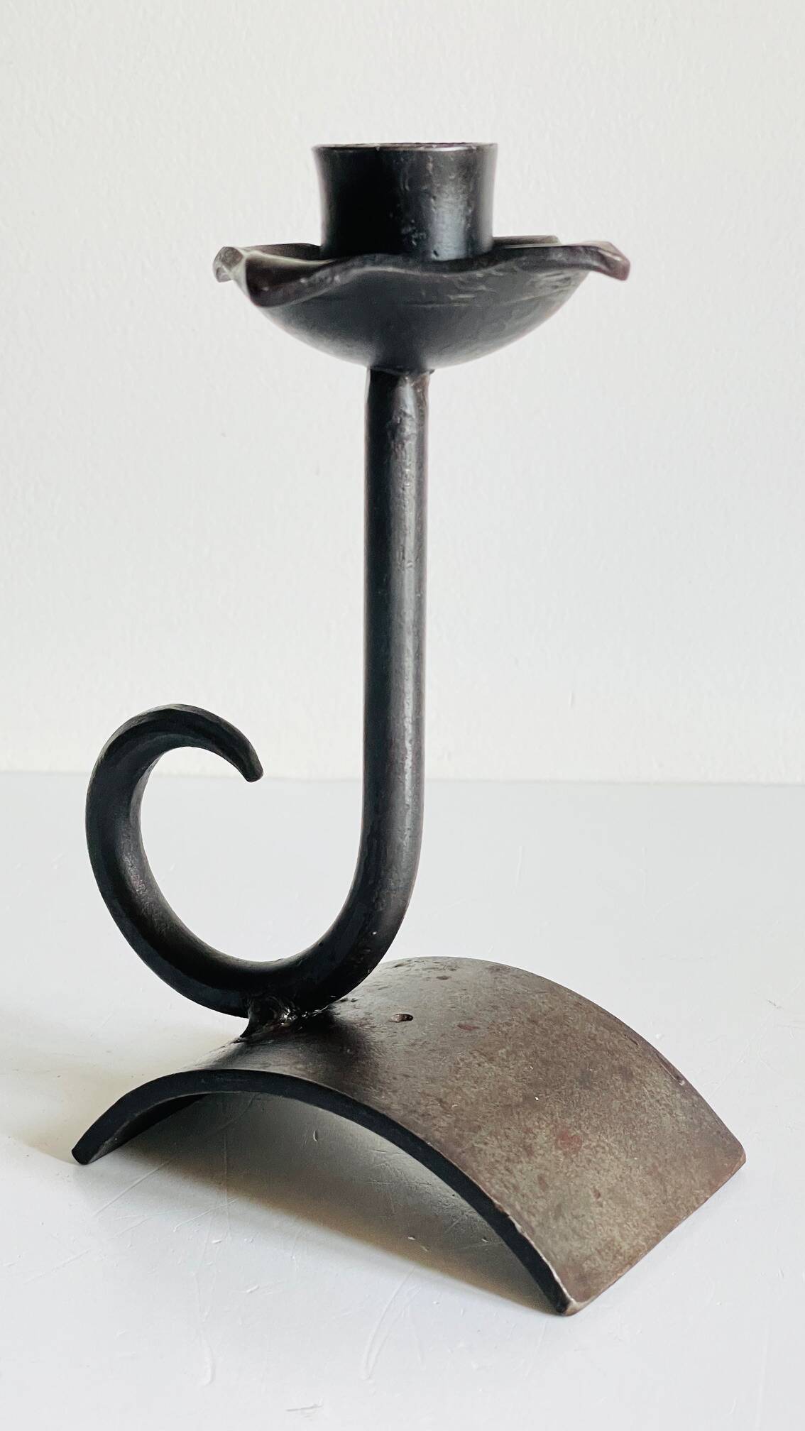 Vintage Brutalist Candle Holder