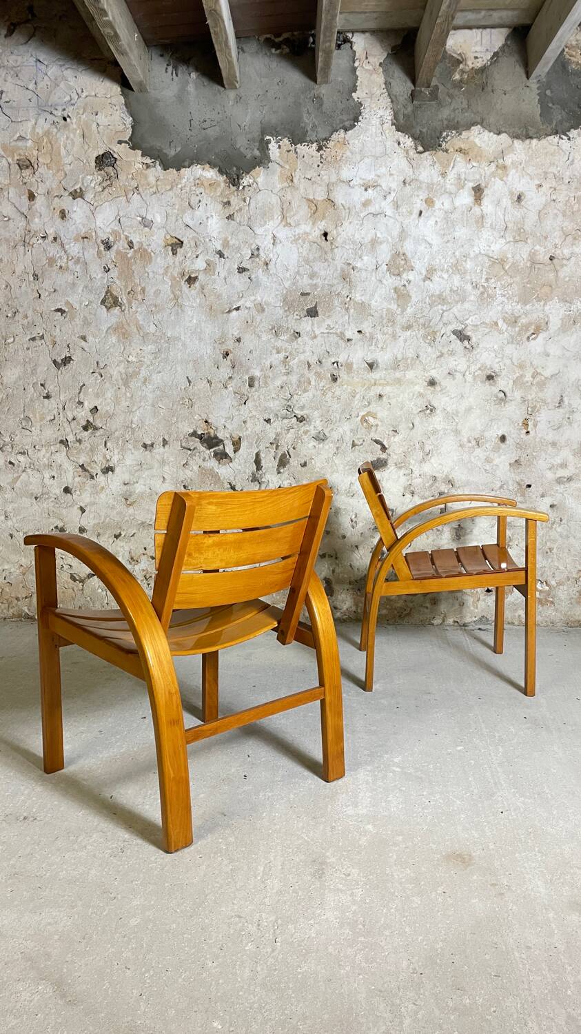 Pair of armchairs