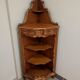 Antique corner cabinet
