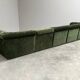 Modular corduroy lounge sofa by Laauser, 1970s