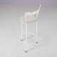 1950s Children stool in perforated metal, France