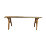 Old wooden school bench 50s