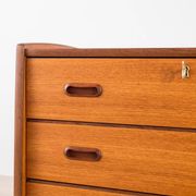 Scandinavian Teak Chest of Drawers, 1960s, Mid-Century Modern