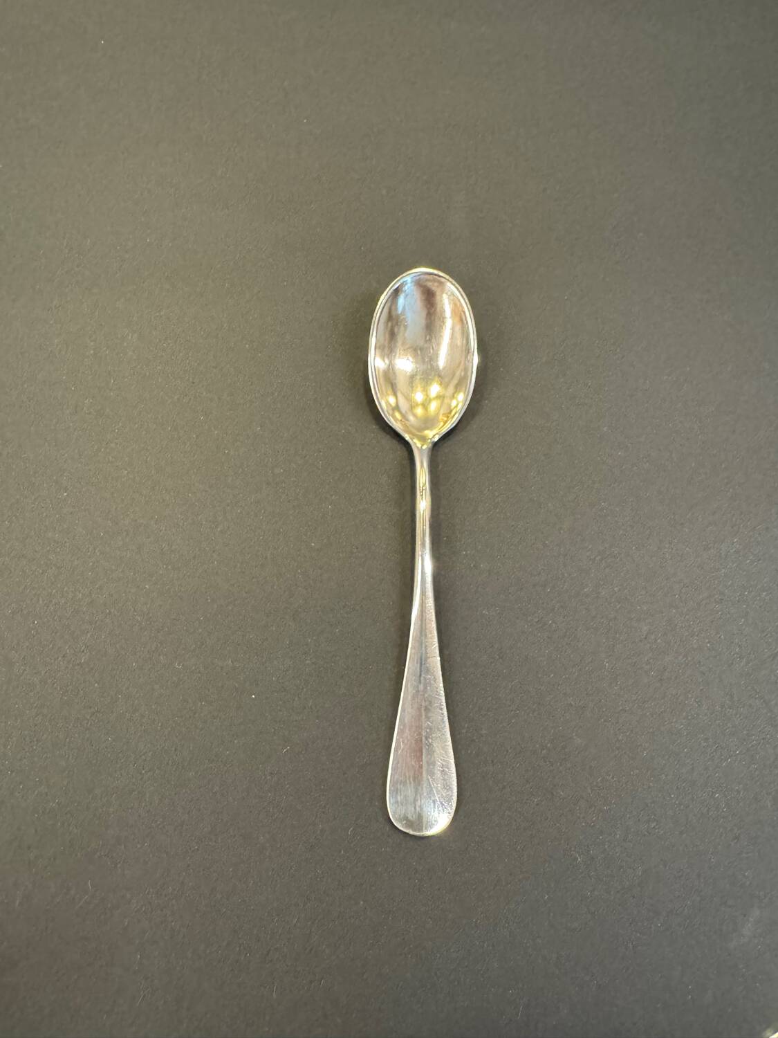 Silver-plated egg cup