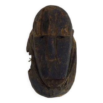 Ancien masque Dogon du Mali en bois. Masque africain. Début XXème