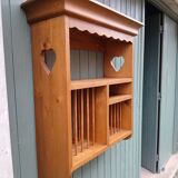 Wooden wall shelf/dresser