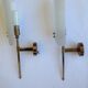 Pair of XXL wall lights Maison Arlus 1950
