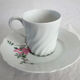 8 coffee cups model Eglantine, vintage Haviland Limoges