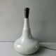 Lampe en grès ton gris bleu des années 70