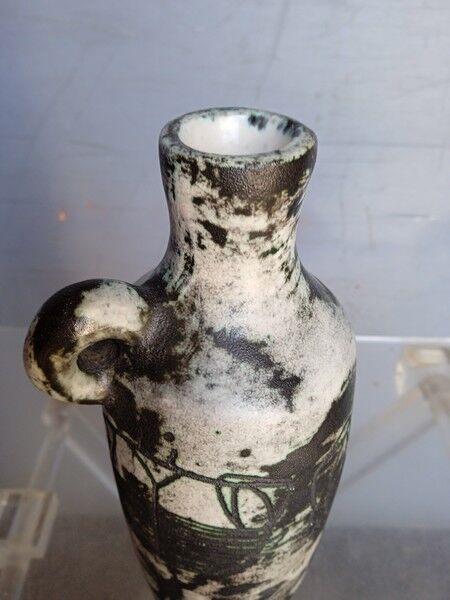 Vase 21cm ceramic by Jacques Blin 1950s