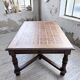 Oak table in Louis XIV style 1900