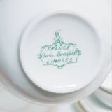 Charles Ahrenfeldt for Limoges art deco teacups