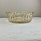 Retro/Vintage Molded Amber Glass Salad Bowl