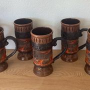 6 tasses vintage Ausella -Sicilie