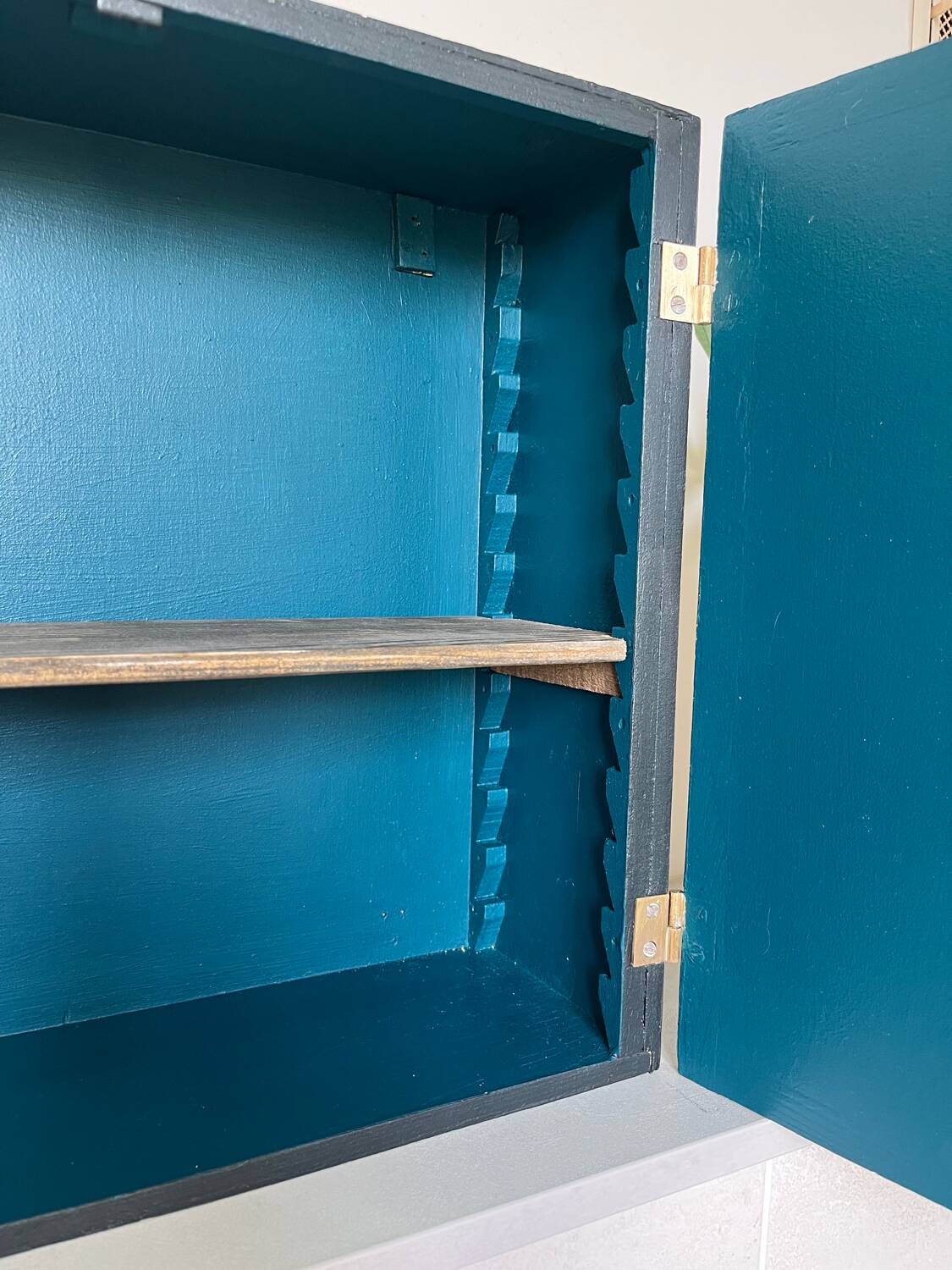 Vintage medicine cabinet, renovated