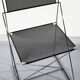 Quatre chaises empilables Nuova X-Line de Niels Jorgen Haugesen pour Magis.