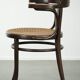 Original Cosmos vintage webbing chair in Thonet style from the 20th century