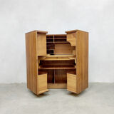 Vintage desk 'Magic Box' folding cabinet