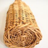 Bouteille en rotin vintage