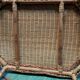 Rattan coffee table