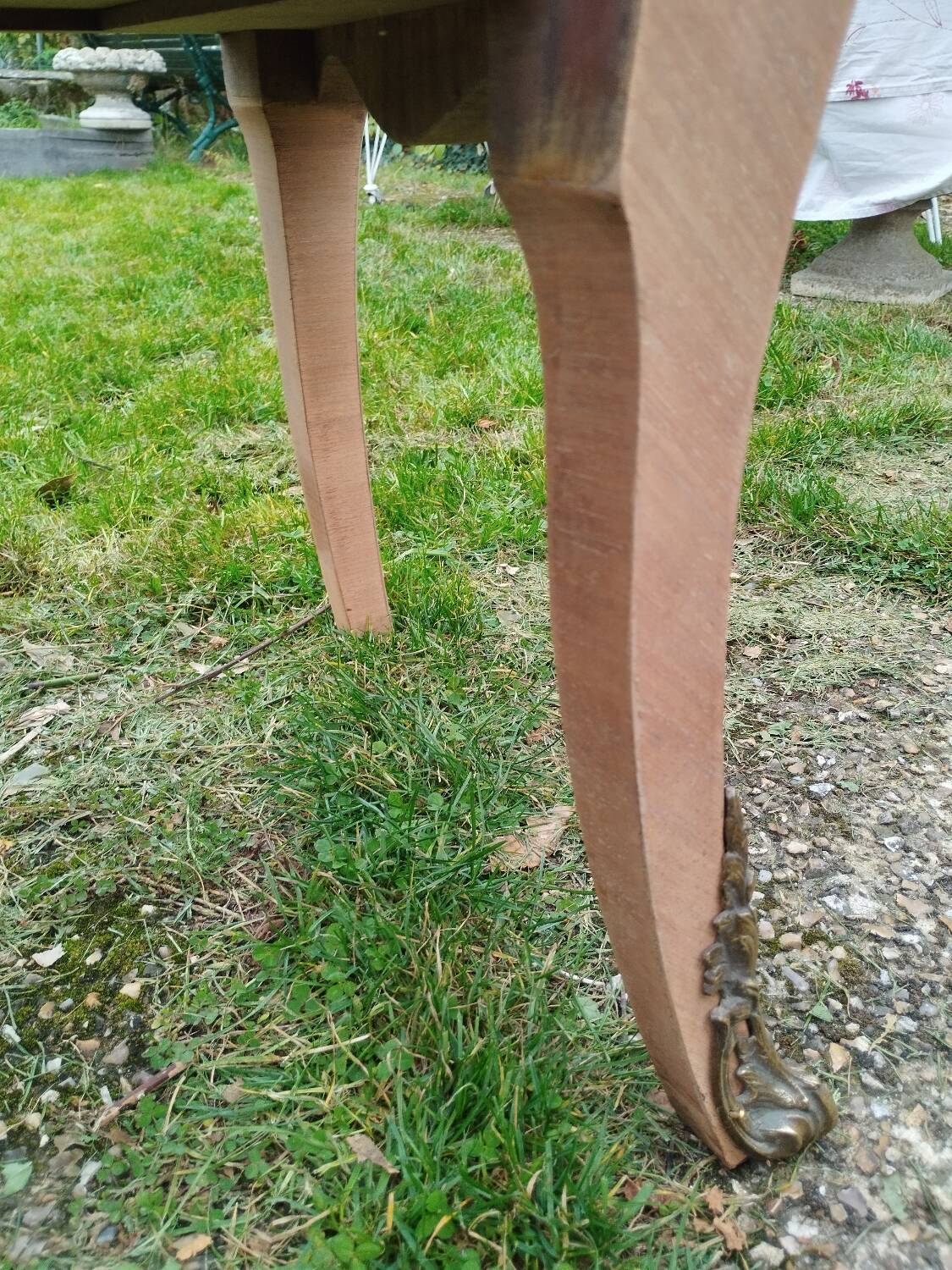 Louis XV style antique marquetry chest of drawers