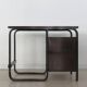 Giuseppe Pagano Pogatschnig Italian Dark Wood Desk for Gino Maggioni, 1940s