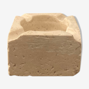 Travertine ashtray