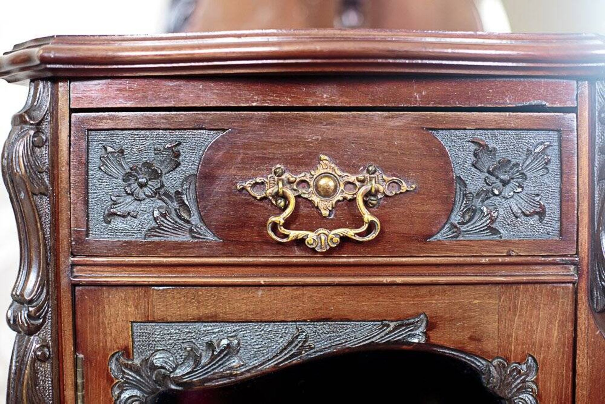 English Mahogany Cabinet, 1930s