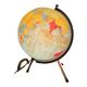 Taride luminous globe 1960 - glass world map